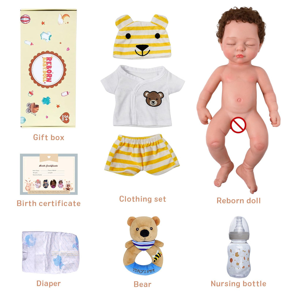 BABESIDE neck-support design helps safe posing and handling during play.