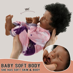 BABESIDE soft cloth body doll ready for cuddling and posing.