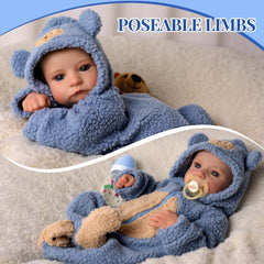 BABESIDE soft cloth body delivers gentle, cuddle-friendly texture for kids.