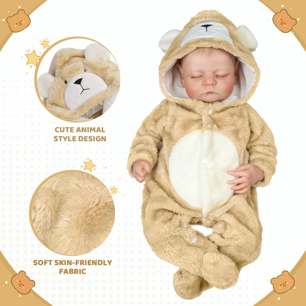 BABESIDE soft-fabric doll outfit for 17-22 inch dolls invites imaginative play