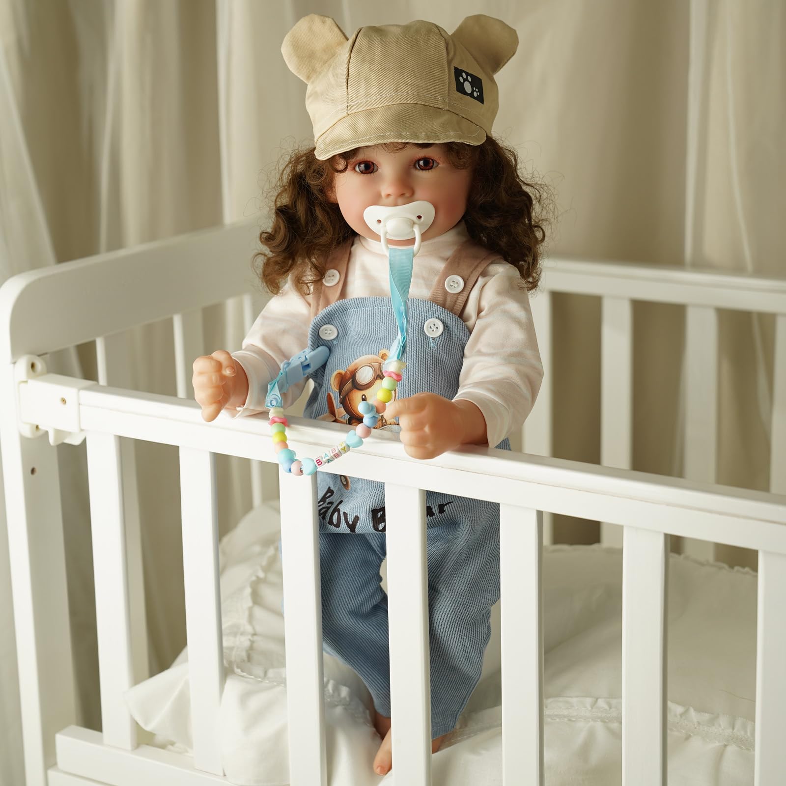 BABESIDE soft-fabric-texture offers gentle touch for safe dress-up