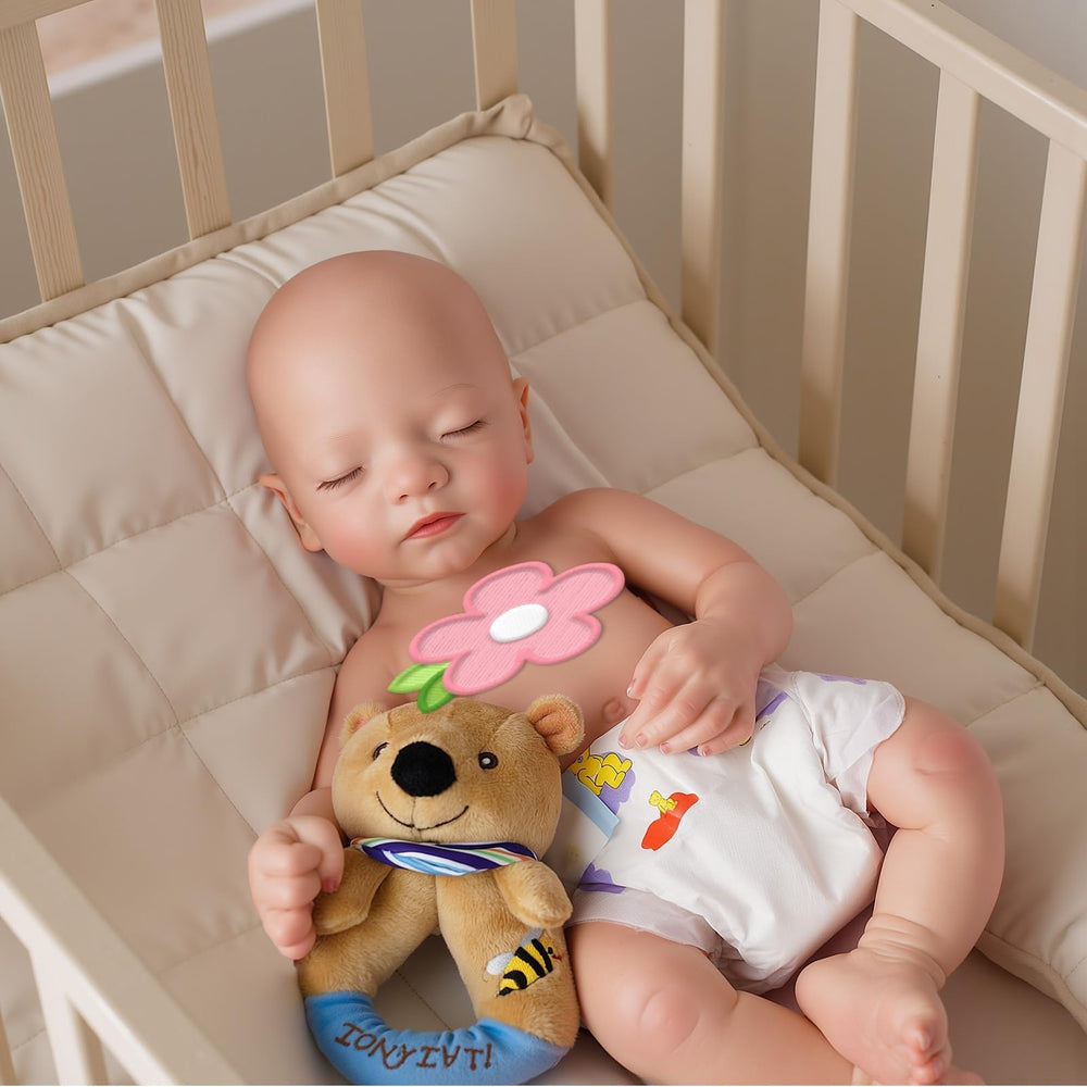 BABESIDE soft silicone body provides a floppy, cozy feel for cuddling.