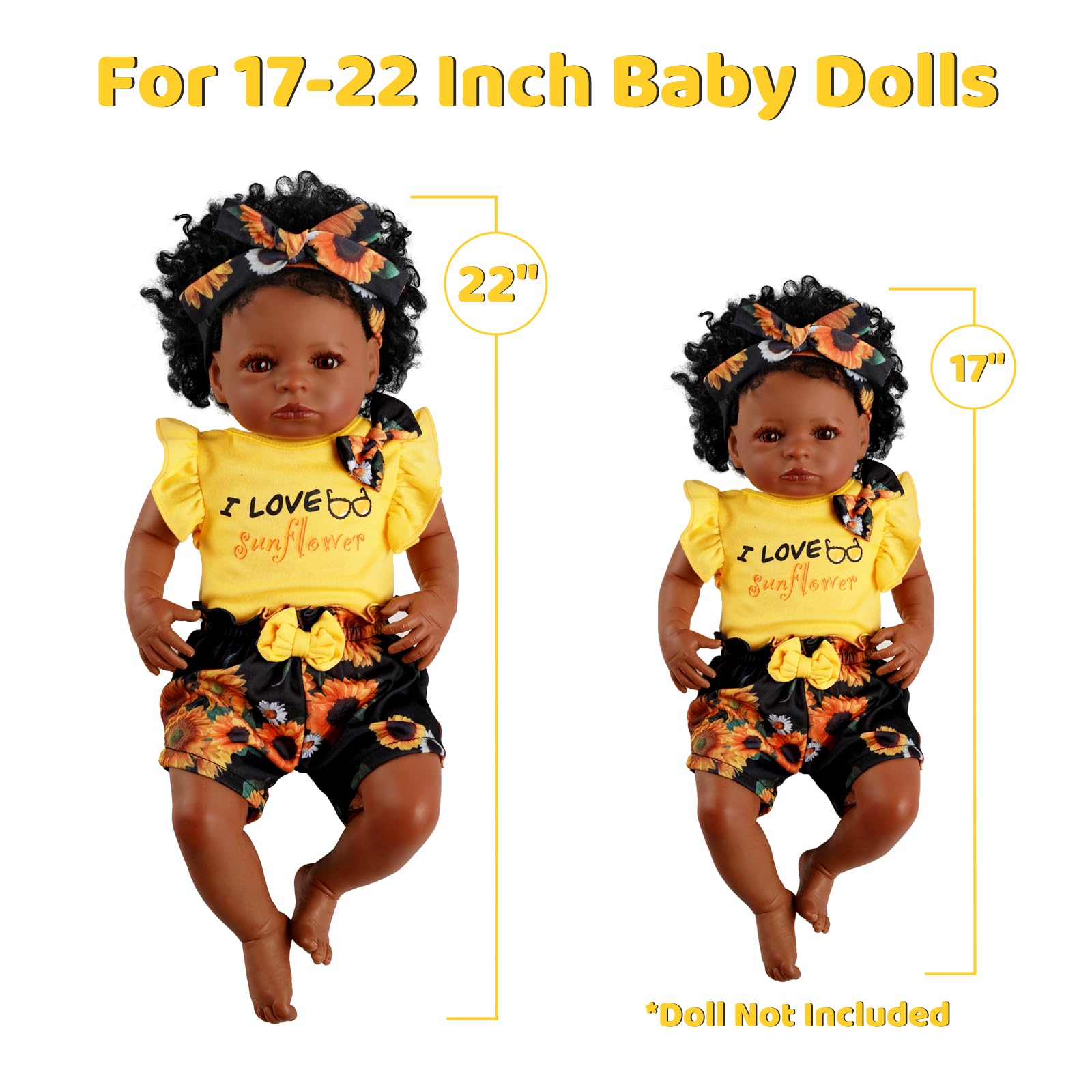 BABESIDE sunflower dress for babydoll creates seasonal charm