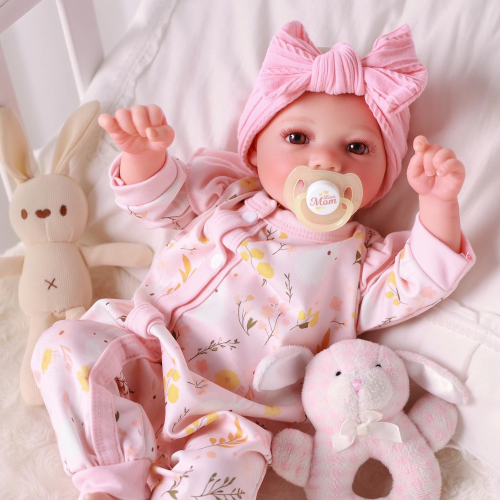 BABESIDE Sunny soft vinyl skin offers a cuddly, child-friendly feel