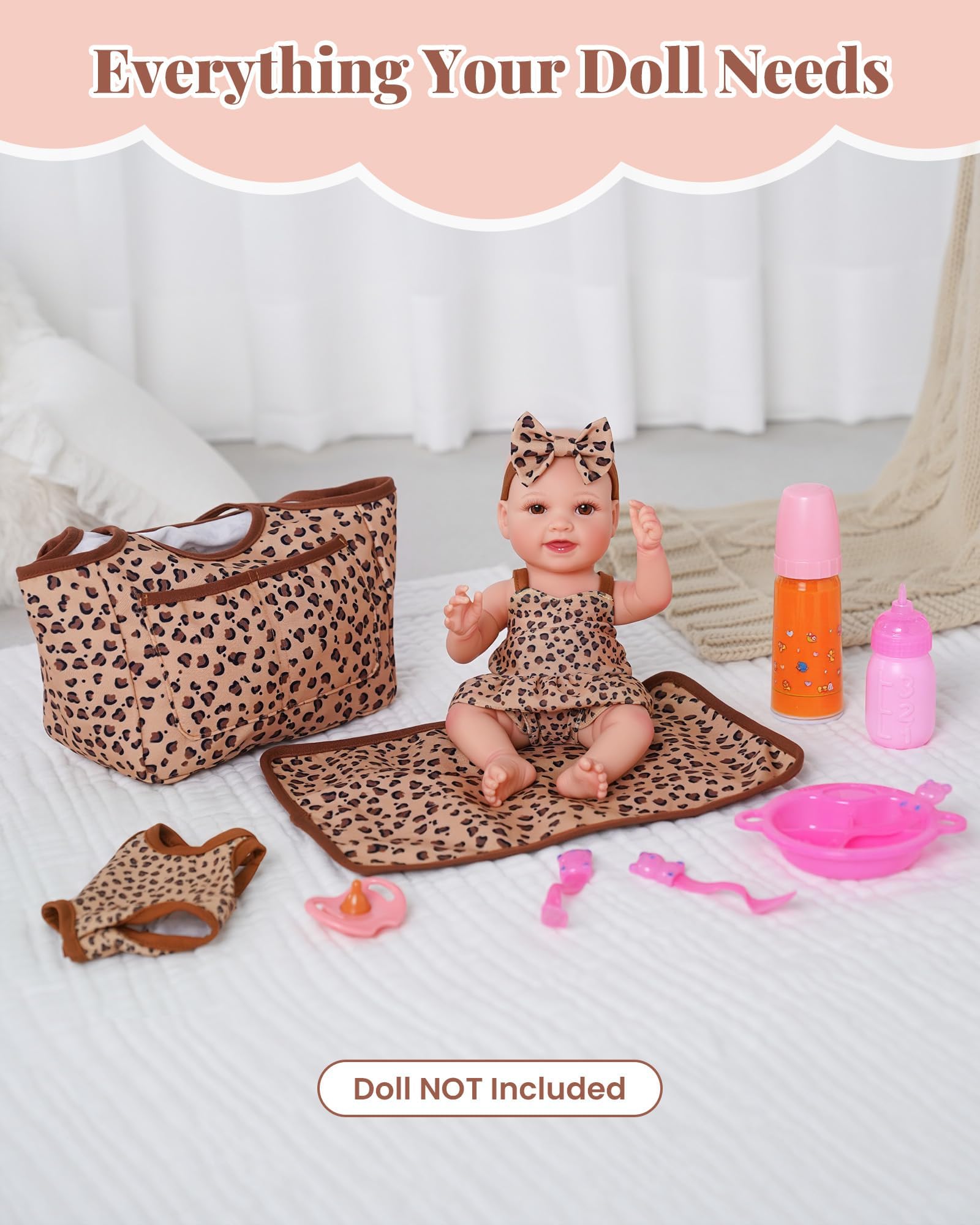 BABESIDE two outfits for versatile styling of a 12-inch doll