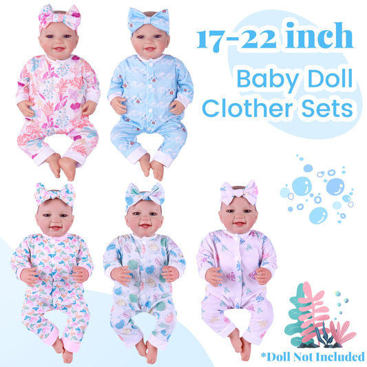 Babeside whale-pattern outfits make playtime adorable and easy to swap.