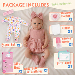 Babesnug doll with two headbands for stylish changes
