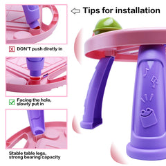 BABLOCVID compact drawing area fits easily in backpacks for quick art fun