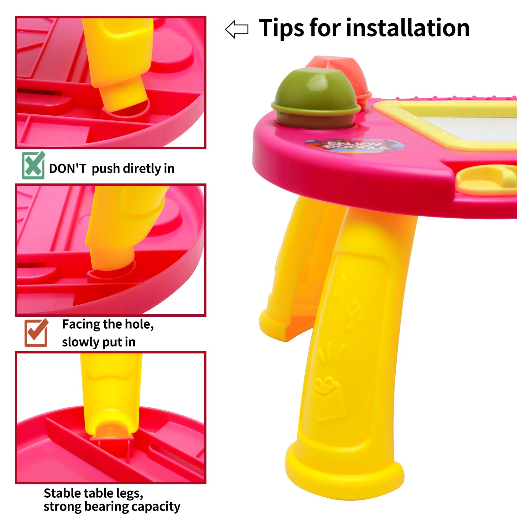 BABLOCVID drawing pen with string helps prevent loss during play