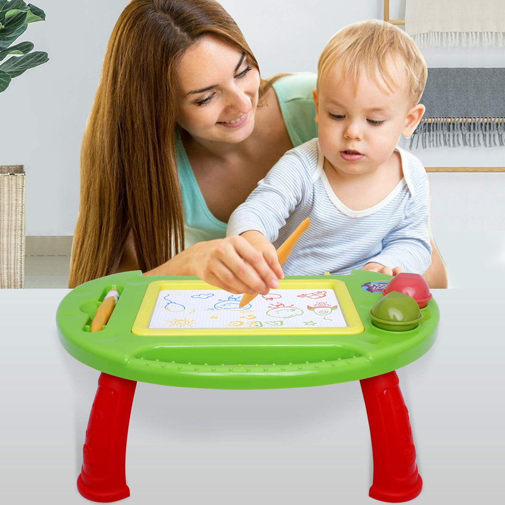 BABLOCVID erasable sketch board showing easy slide-to-erase action