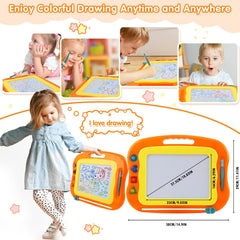 BABLOCVID erasable slider enables quick clearing for instant new doodles.