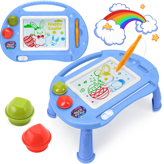 BABLOCVID magnetic drawing board with color zones for color recognition and creative play.