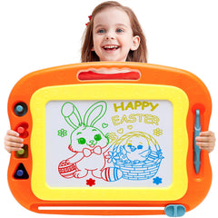 BABLOCVID magnetic drawing board front view offering a spacious canvas for creative play.