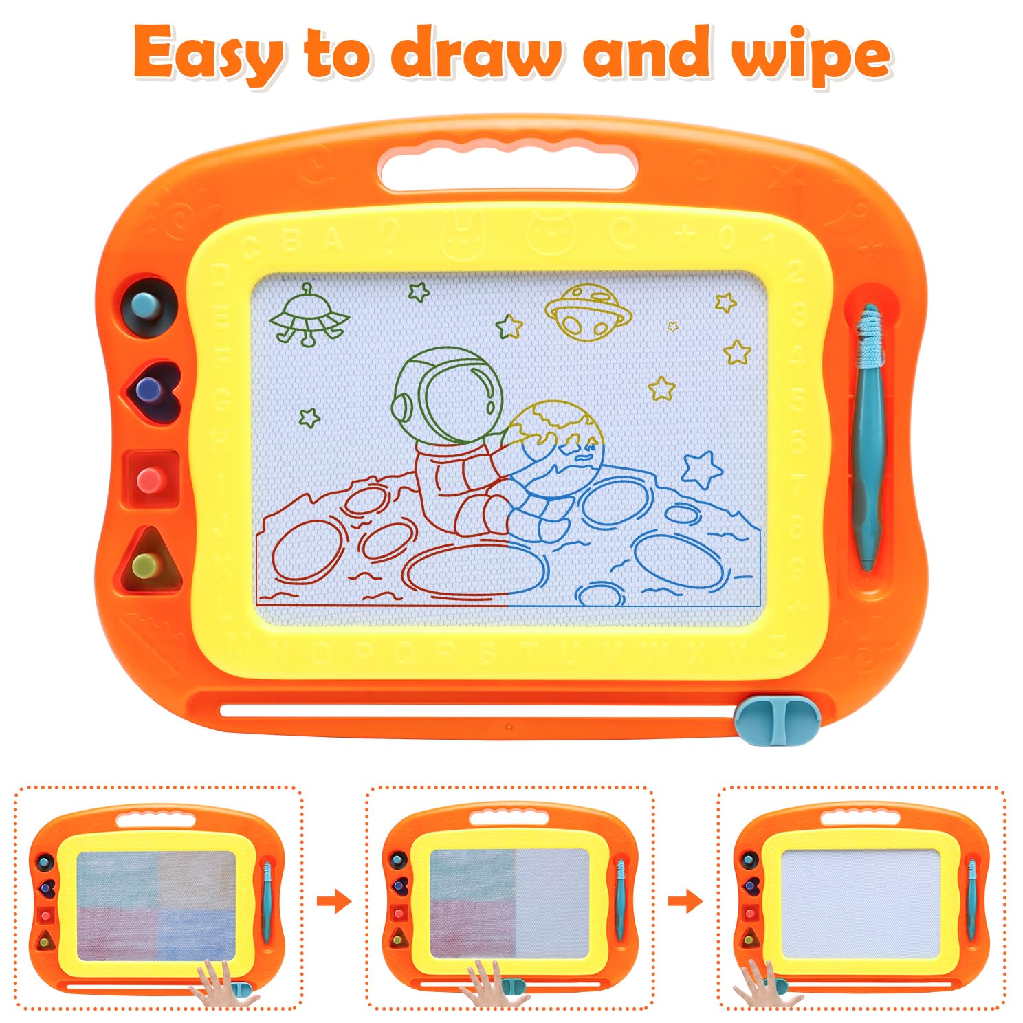 BABLOCVID portable handle enables easy storage and travel for art on the go.