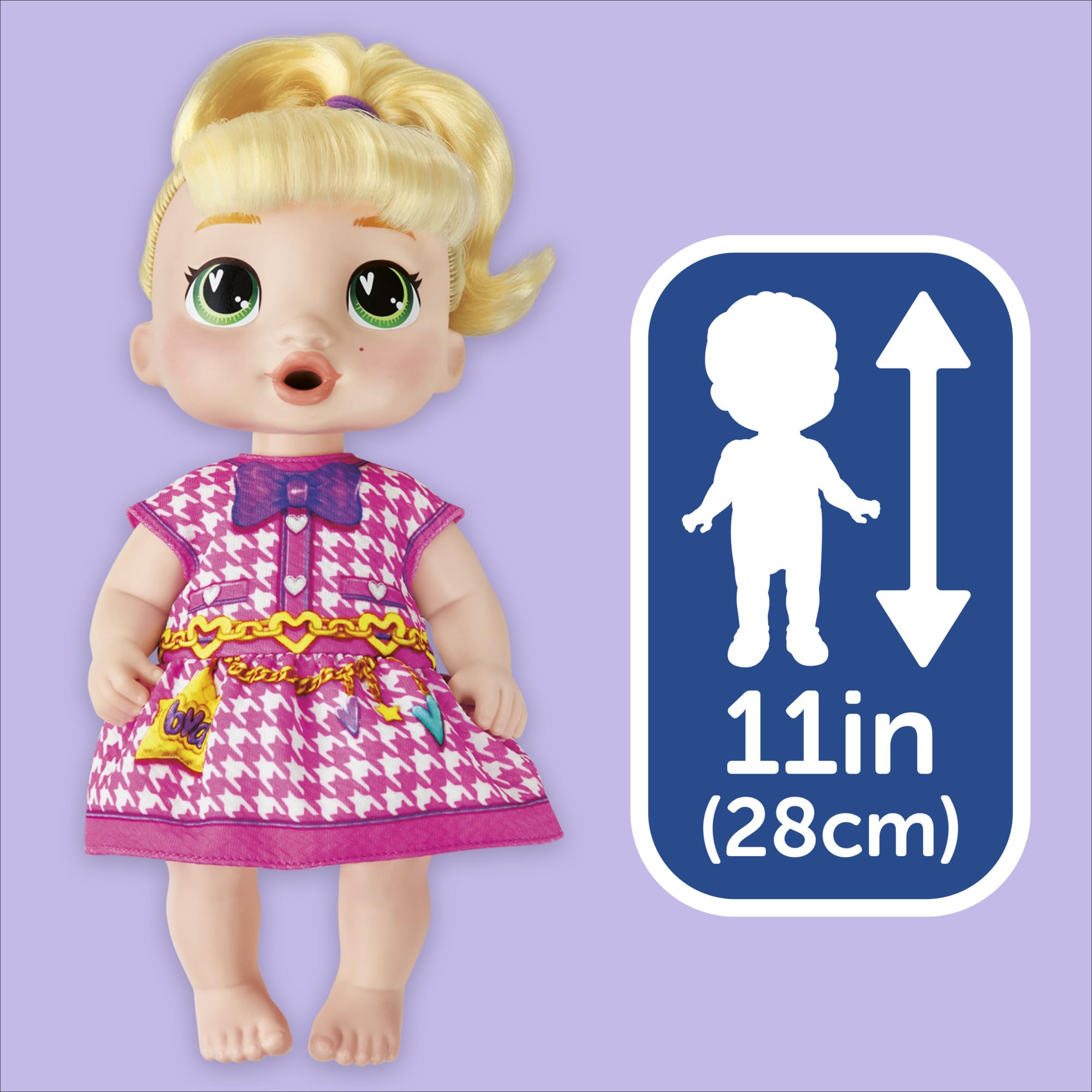Baby Alive 11-inch LaLa GooGoo doll for imaginative play