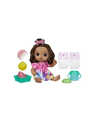 Baby Alive Fruity Sips lemon juice action for pretend feeding.