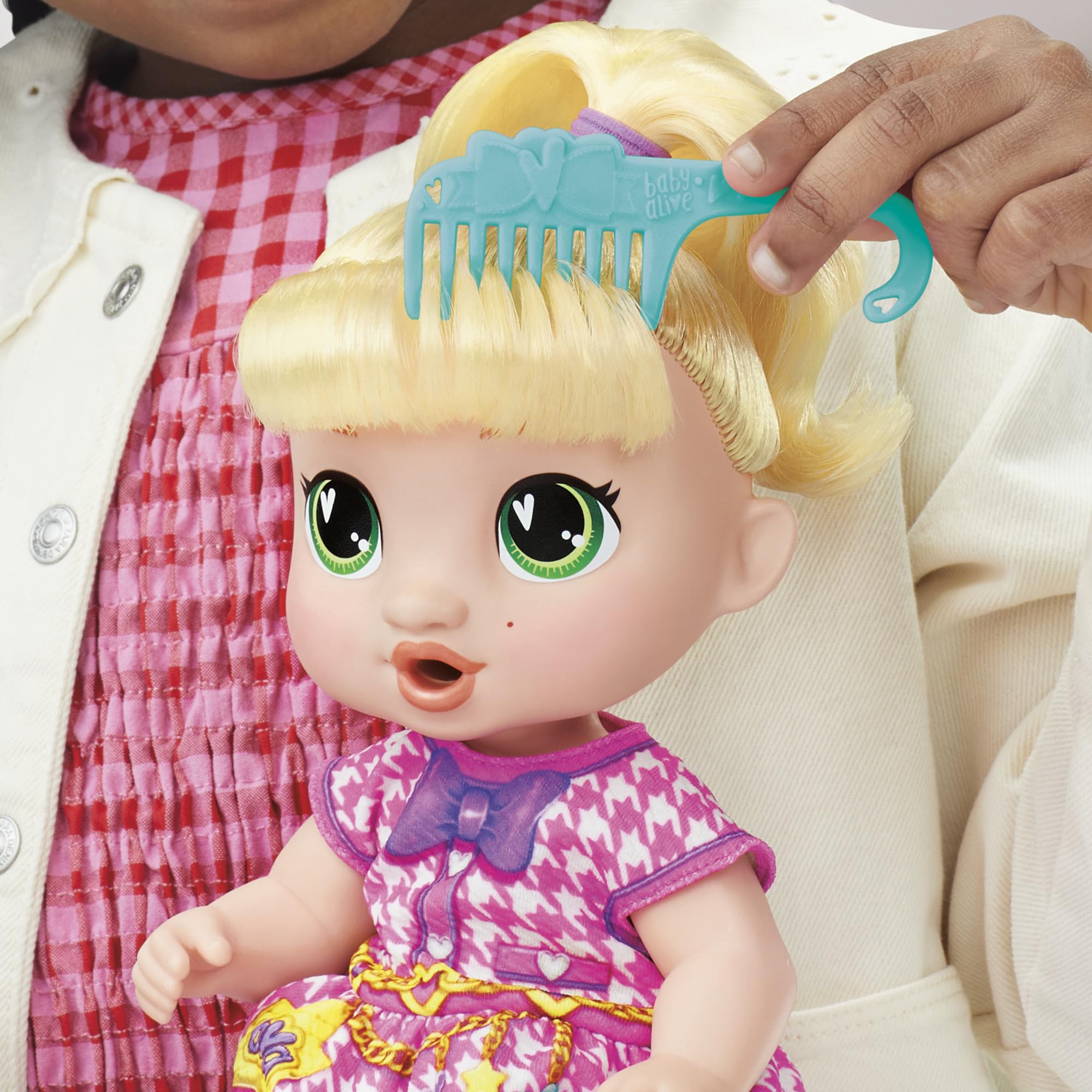 LaLa GooGoo doll with soft hair and styling brush