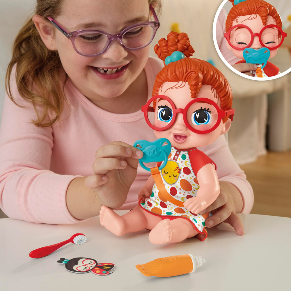 Ladybug finger puppet accessory for storytelling with Baby Alive Dottie Doodle