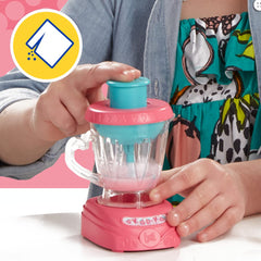 Comb in the Baby Alive Magical Mixer set to brush the doll's blonde hair