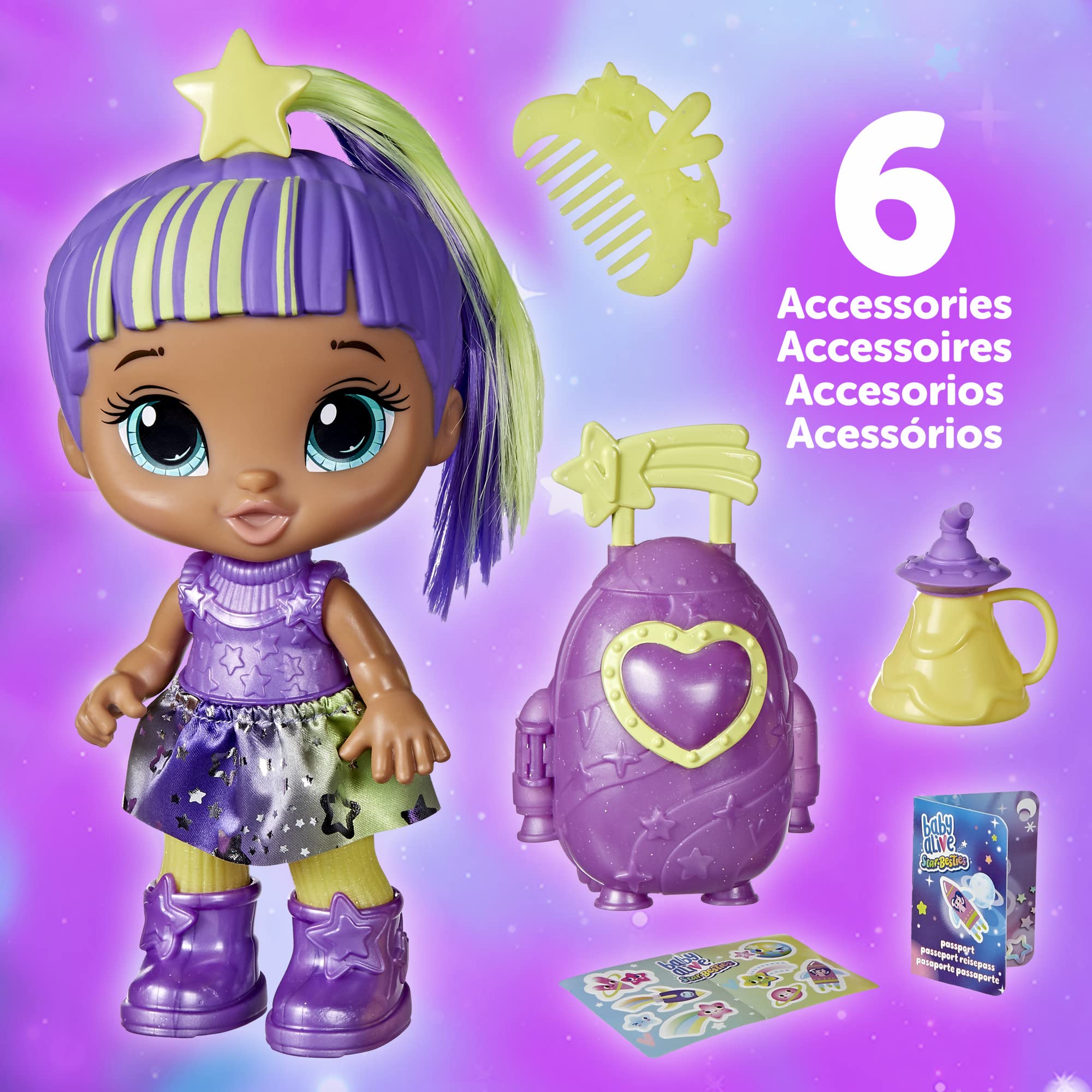 Moon juice drink accessory to imagine feeding Lovely Luna during play