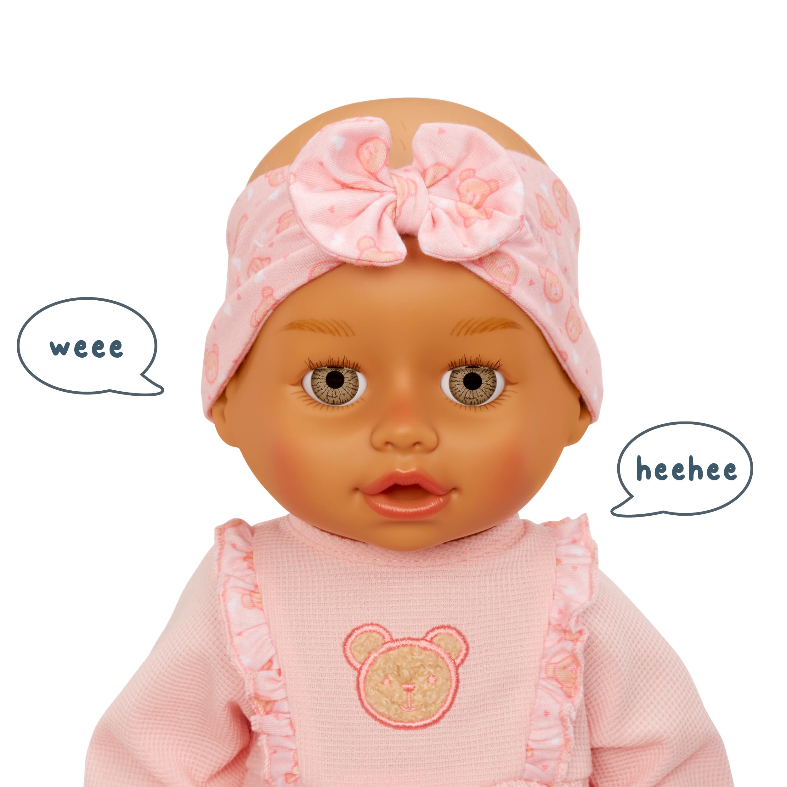 Eyes open and close: realistic eye movement supports immersive caregiving play