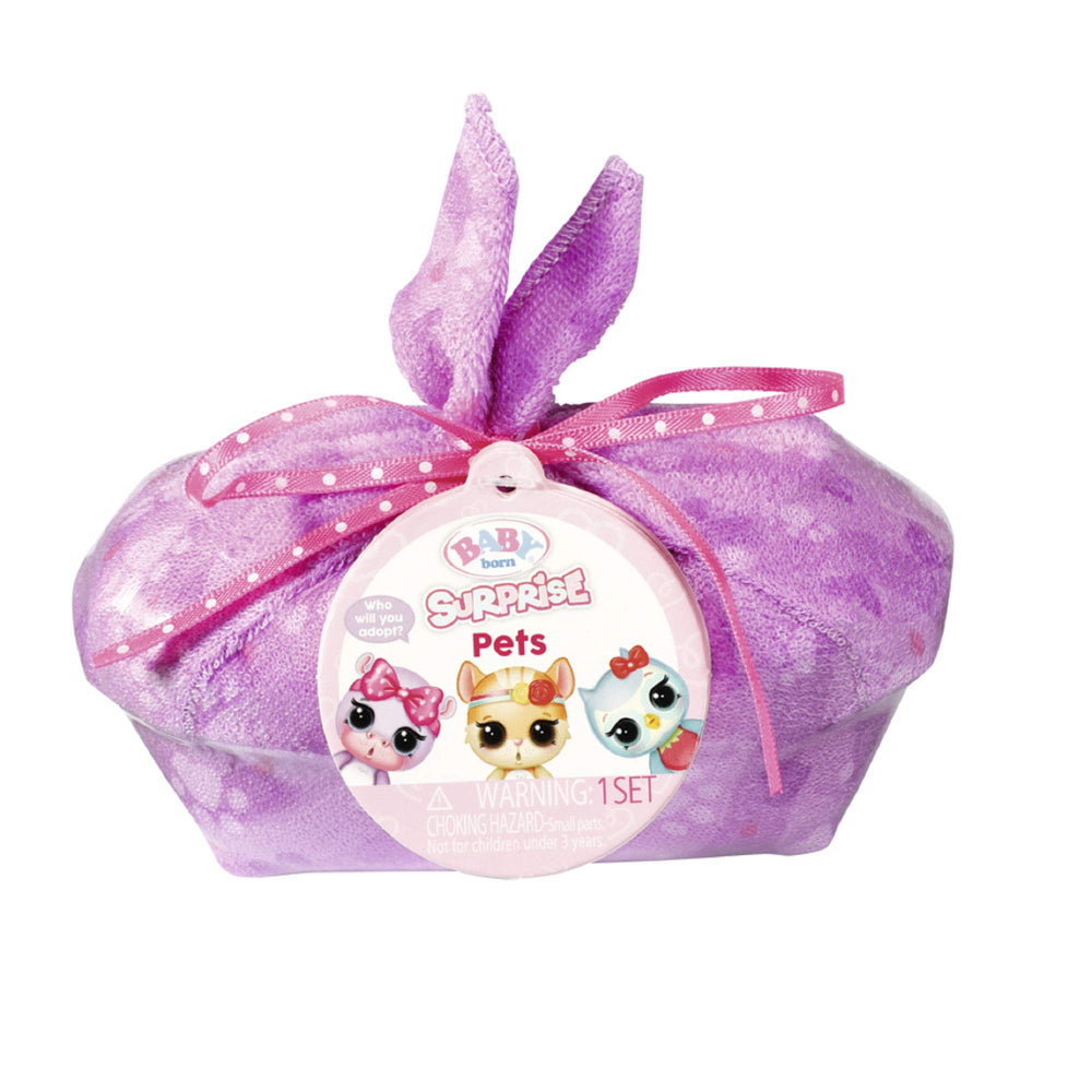 Baby Born Surprise Pets Series 2 packaging reveal, ideal for unboxing excitement.