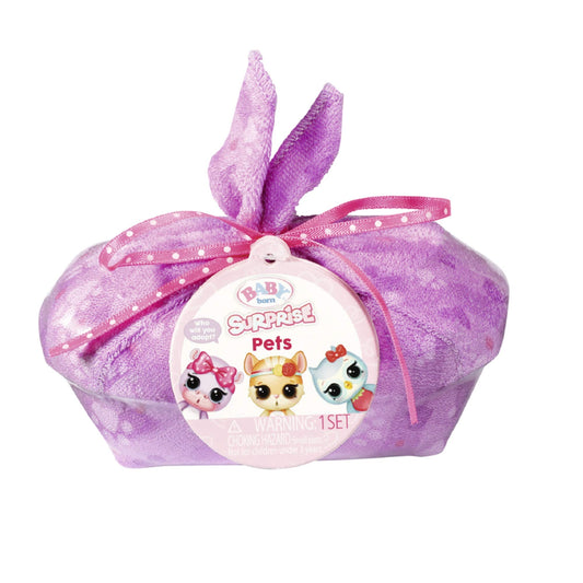 Baby Born Surprise Pets Series 2 packaging reveal, ideal for unboxing excitement.