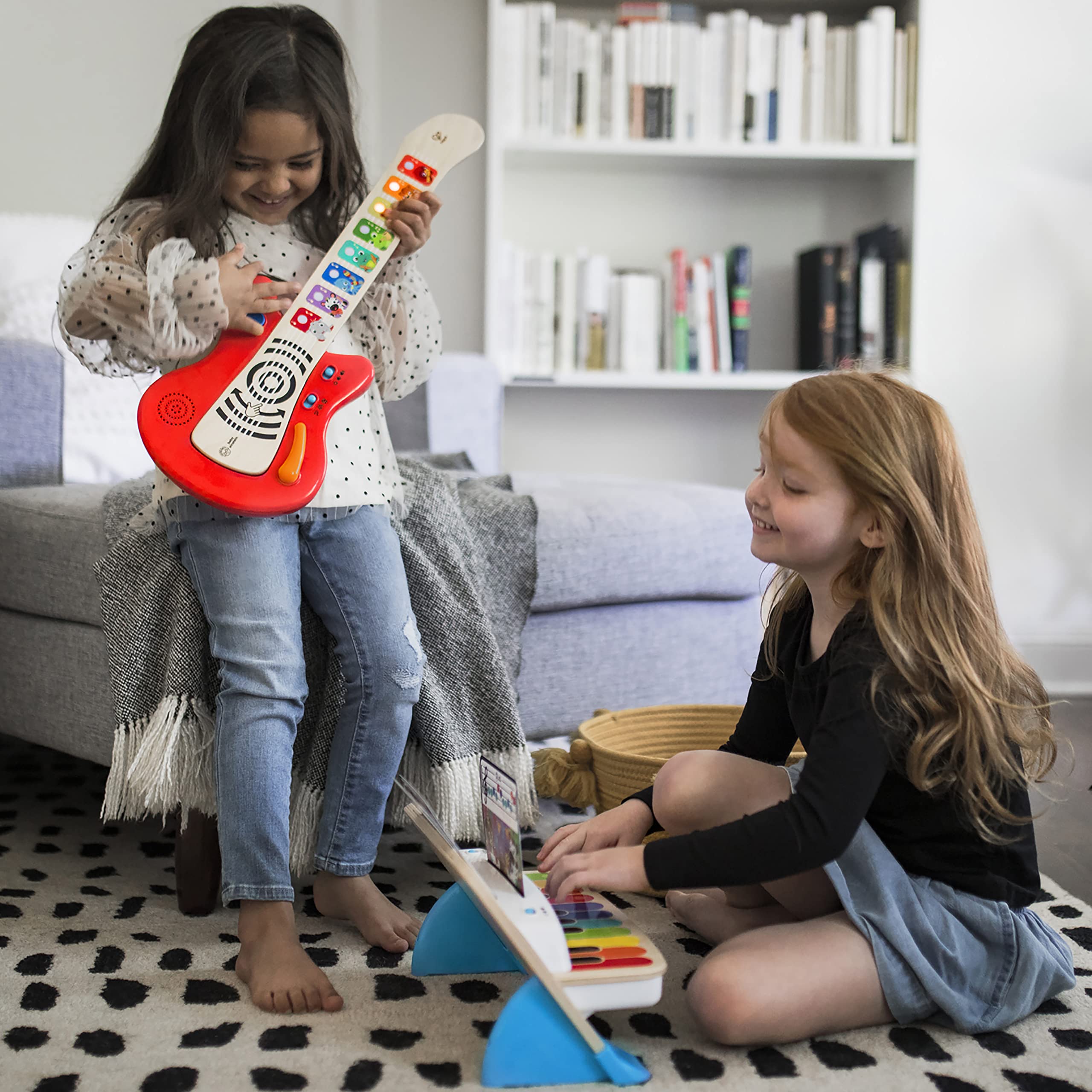 Baby Einstein Magic Touch technology on piano delivers responsive, tactile play