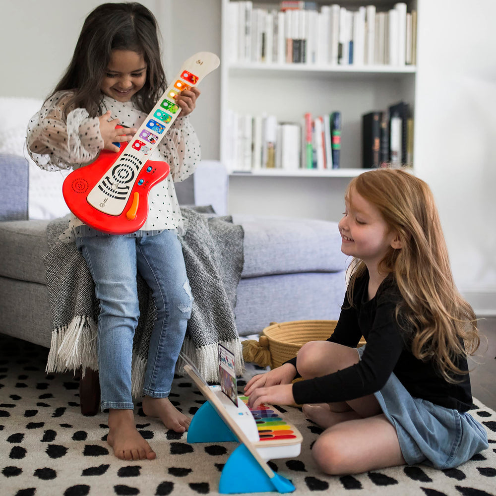 Baby Einstein Magic Touch technology on piano delivers responsive, tactile play