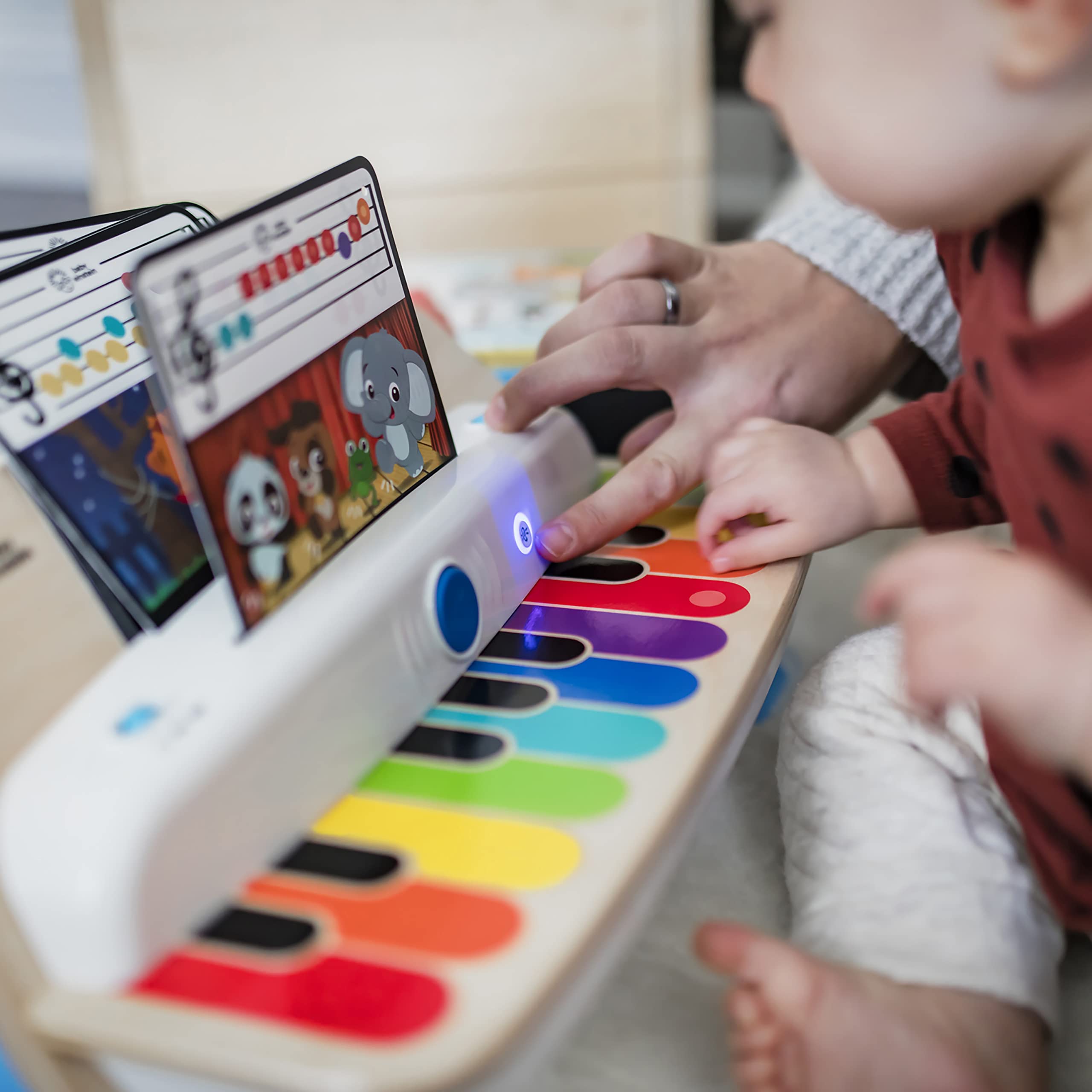 Baby Einstein Together in Tune safe, wipe-clean wooden design