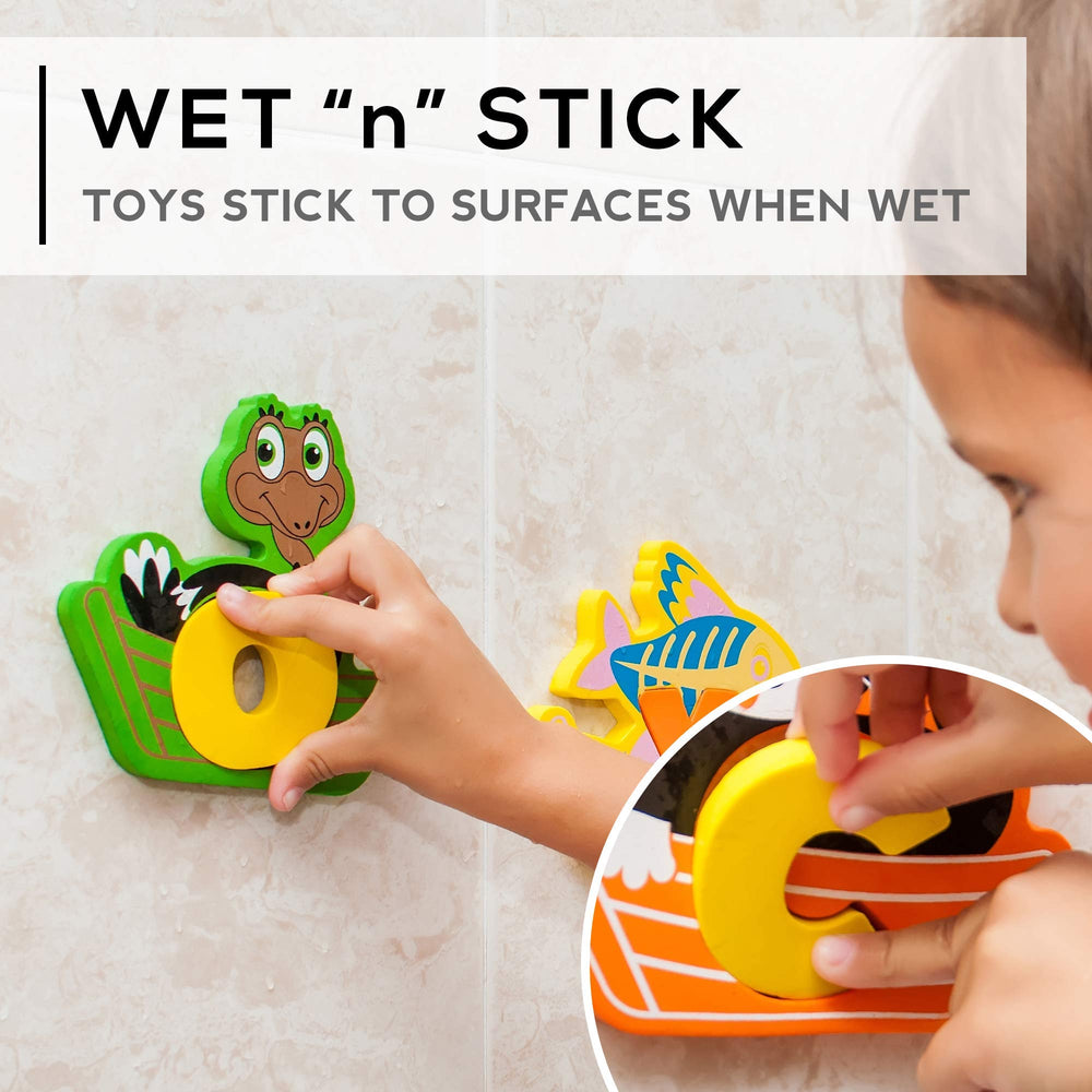 BABY LOOVI Mesh Organizer with two suction cups keeps bath toys tidy