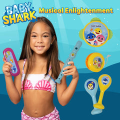 Baby Shark harmonica-toy sparks quick tunes and social jams with friends.