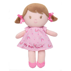 Baby Starters Dorie plush snuggle buddy 11-inch, ideal for safe hugs and imaginative play.