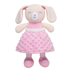 Ella the Baby Starters plush bunny with satin-lined skirt for gentle, comforting play.