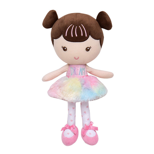 Baby Starters Ellie snuggle buddy 11-inch doll with soft body for comforting newborns.