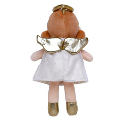 Baby Starters Stella plush with embroidered features, safe for babies and great for bedtime hugs.