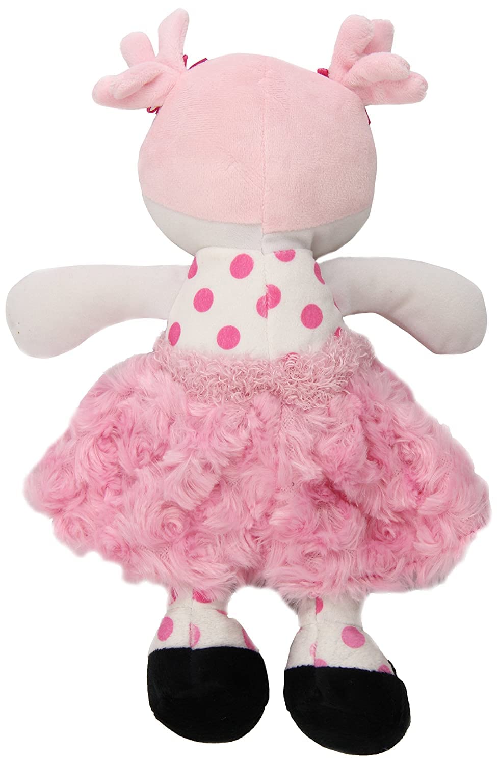 Baby Starters Sugar N Spice Marisa snuggle buddy soft fabric closeup shows cozy texture.