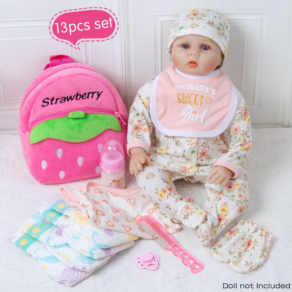 Babyfere feeding bottle and pacifier set for nurturing role-play.