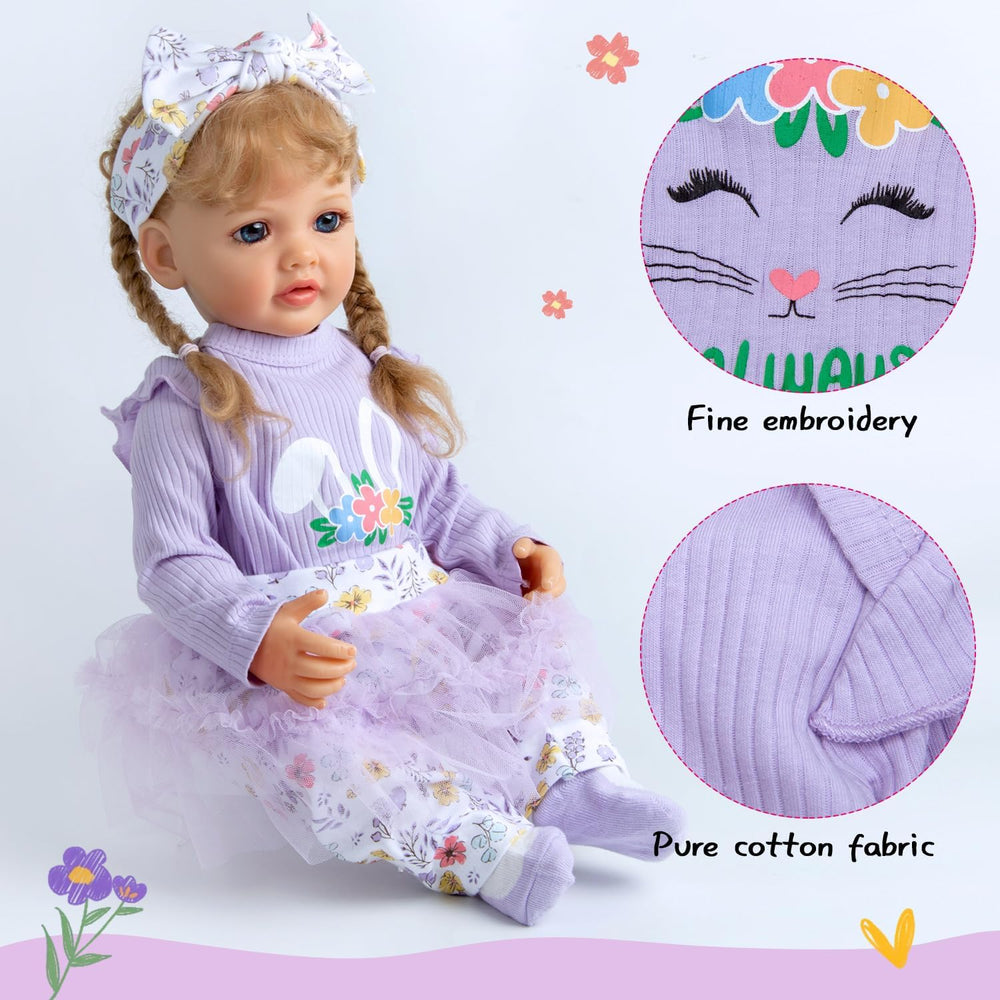 Babyfere short bodysuit option enables quick changes.