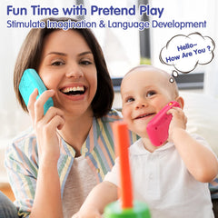 BABYFUNY toy phone BPA-free materials for safe, worry-free use.