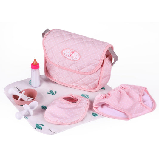 BABESIDE 8-piece set packaging for organized pretend play.