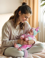 BABESIDE 17inch rosy-cheeks close-up emphasizing gentle features