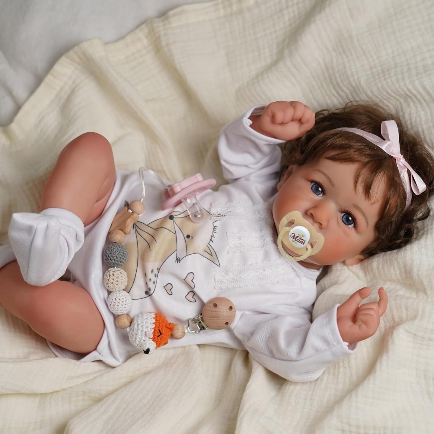 BABESIDE birth certificate and diaper add to pretend care and storytelling
