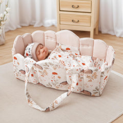 Compact storage display for BABESIDE doll accessories and sets