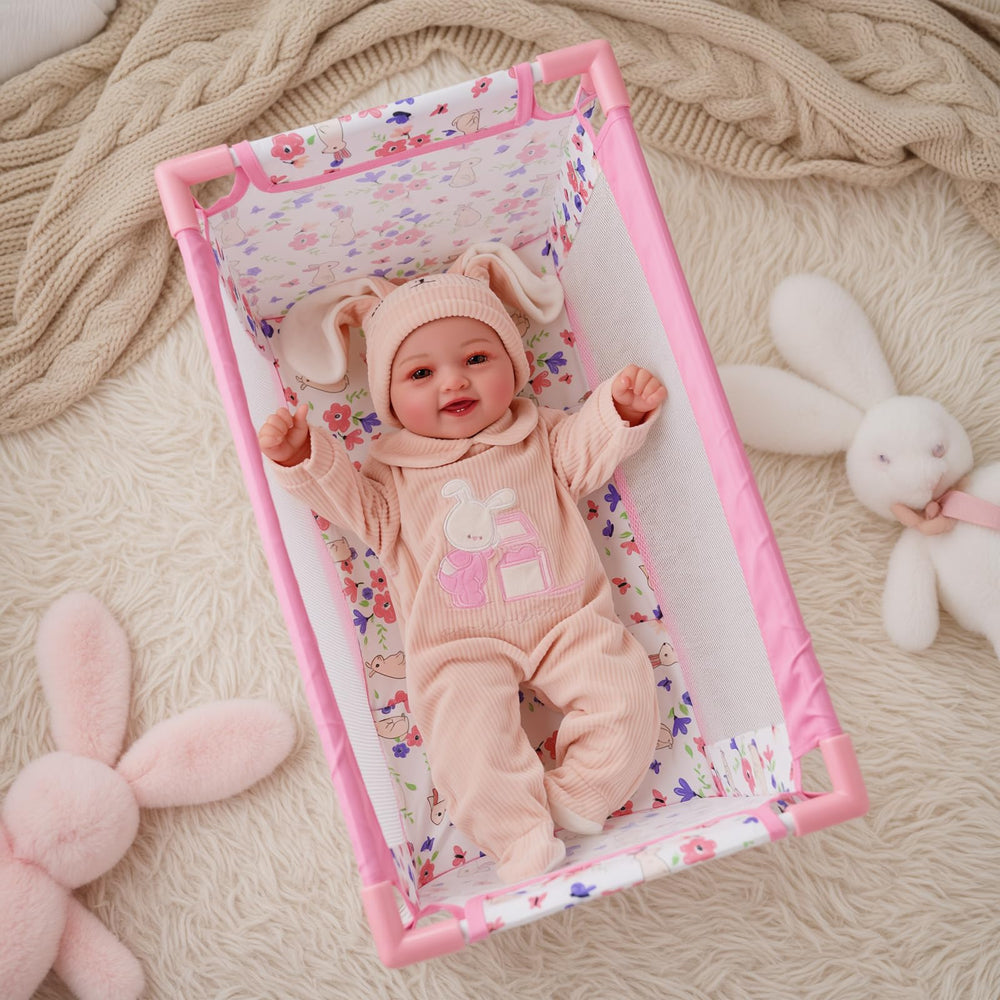 Babyside Fits dolls up to 20 inches for realistic care.