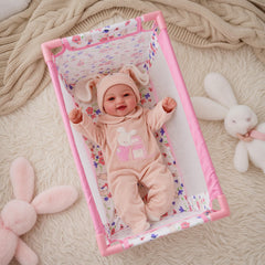 Babyside Fits dolls up to 20 inches for realistic care.
