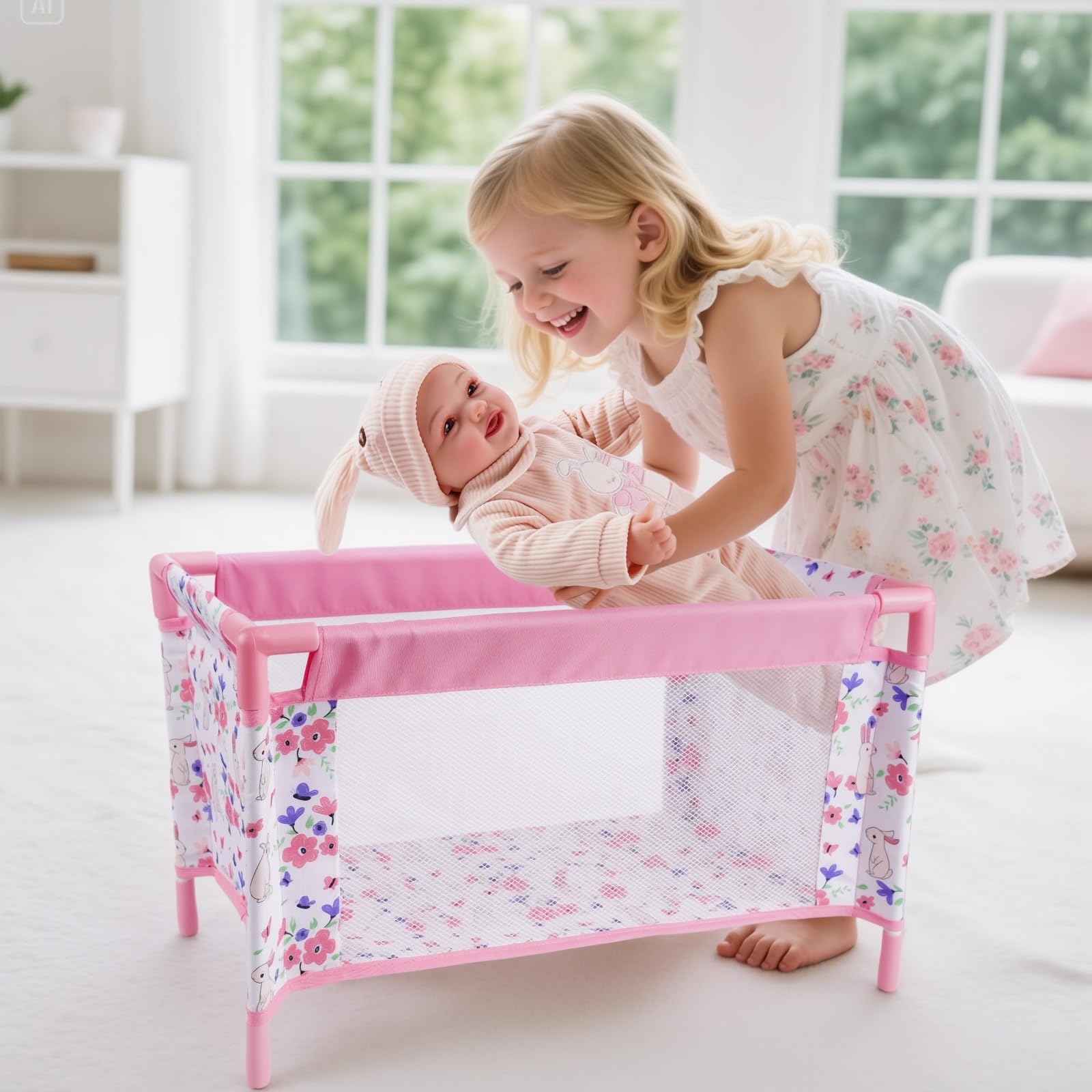 Babyside Storage bag included keeps accessories organized.