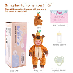 BABESIDE cute outfit included for quick dress-up fun.