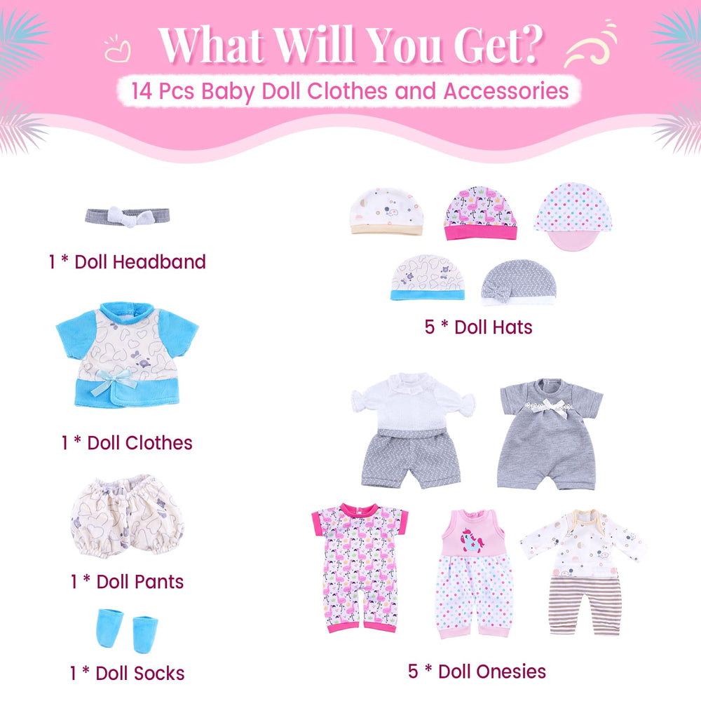 BABESIDE doll pants provide realistic wardrobe options for dolls