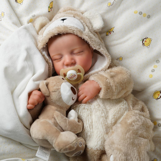 Babyside lifelike reborn doll with soft body for versatile posing